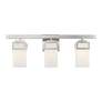 4_Harding 23 3/4" Wide Brushed Nickel 3-Light Bath Light more views