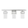 5_Harding 23 3/4" Wide Brushed Nickel 3-Light Bath Light more views