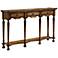 Harding Rich Wood 3-Drawer Console Table