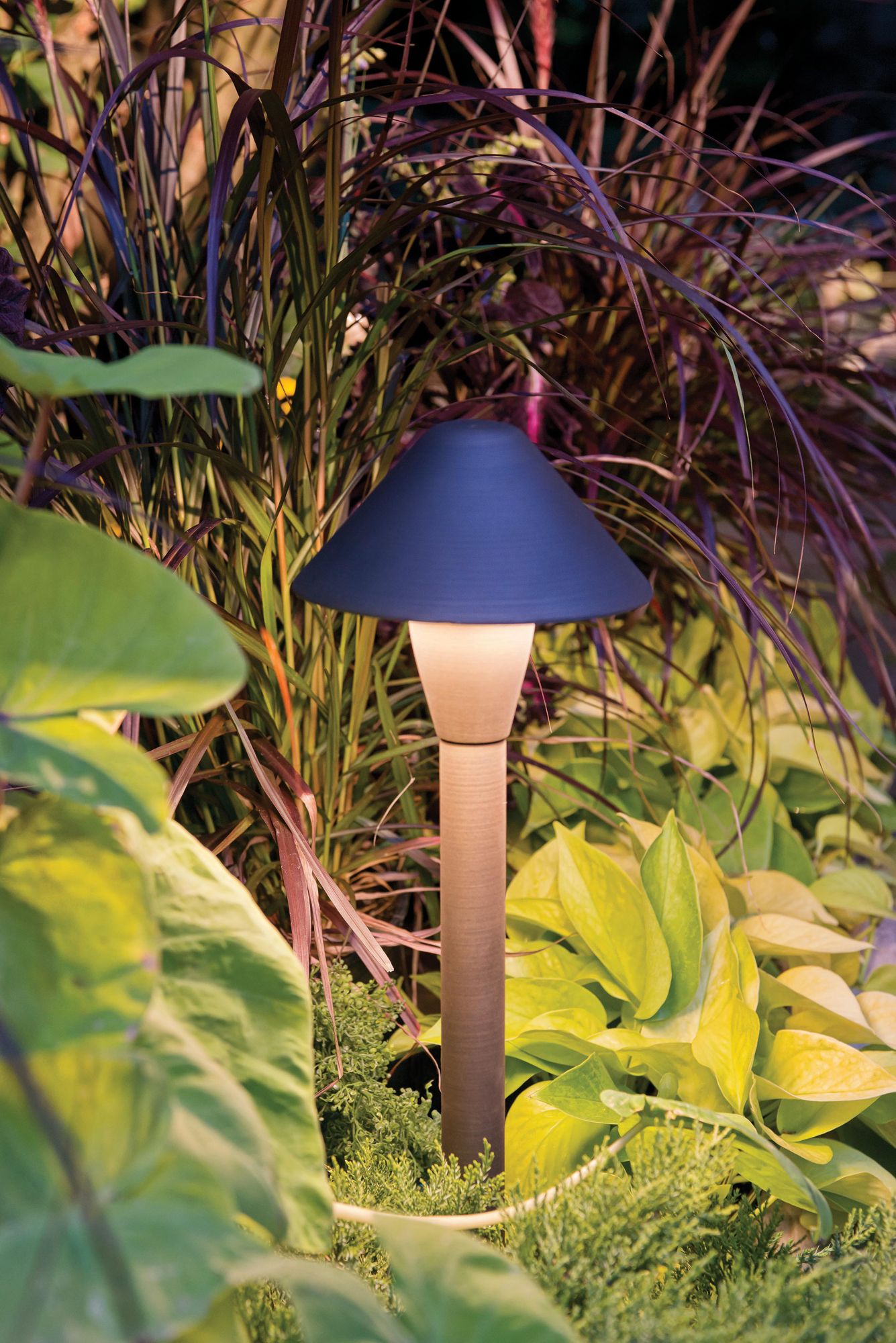 Hardy Island 15 1/4"H Matte Bronze Classic LED Path Light