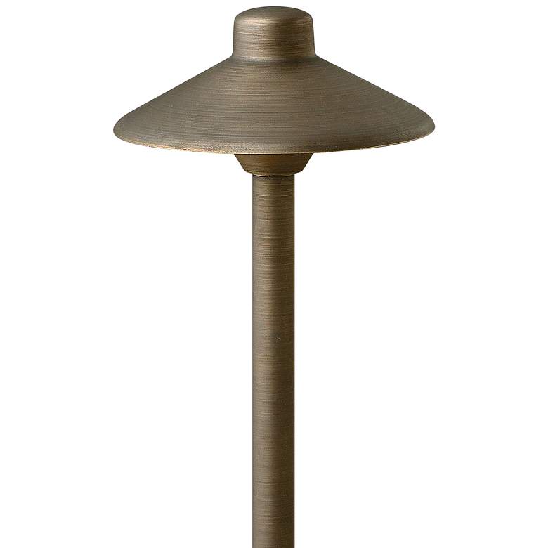 Image 1 Hardy Island 15 inch High Matte Bronze Standard LED Path Light