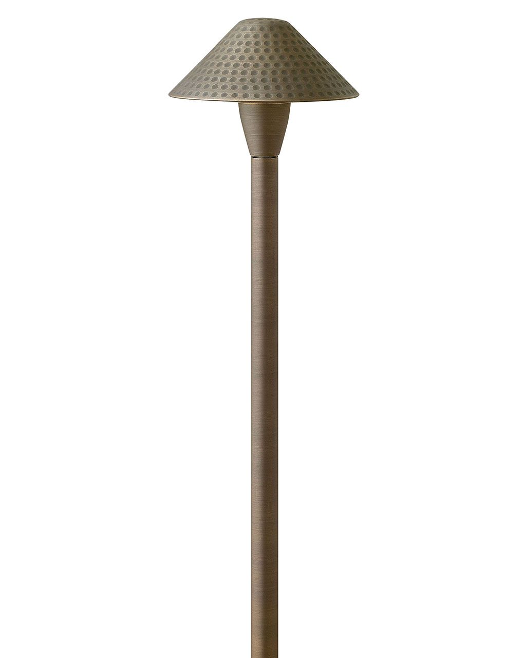 Image 3 Hardy Island 23 1/4"H Matte Bronze Hammered LED Path Light more views