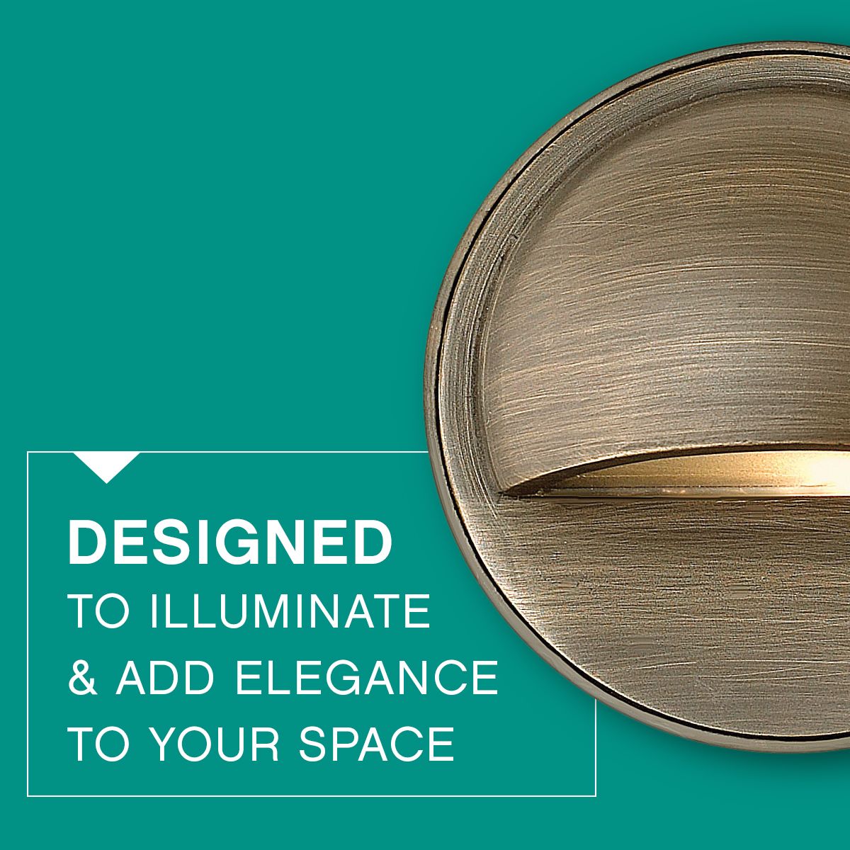 Image 2 Hardy Island 3 1/2"H Bronze LED Round Eyebrow Deck Sconce more views