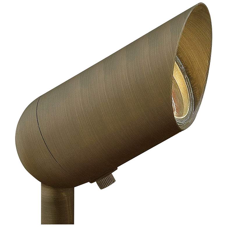 Image 1 Hardy Island 5 3/4" High Matte Bronze 2700K LED Spot Light
