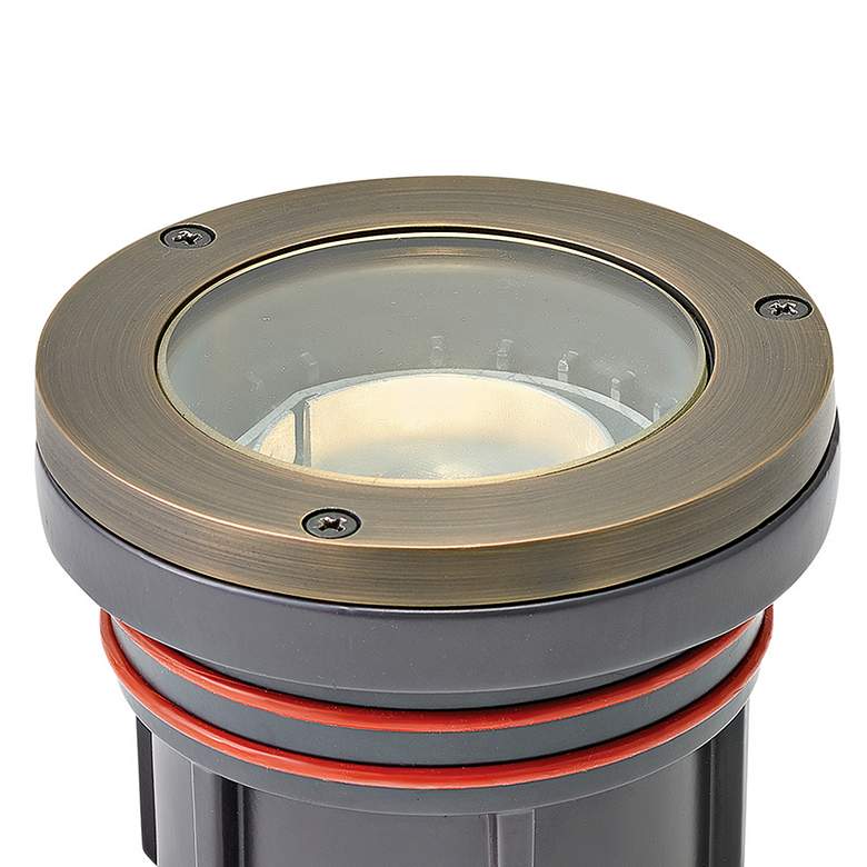 Image 3 Hardy Island Matte Bronze 3000K LED Landscape Well Light more views