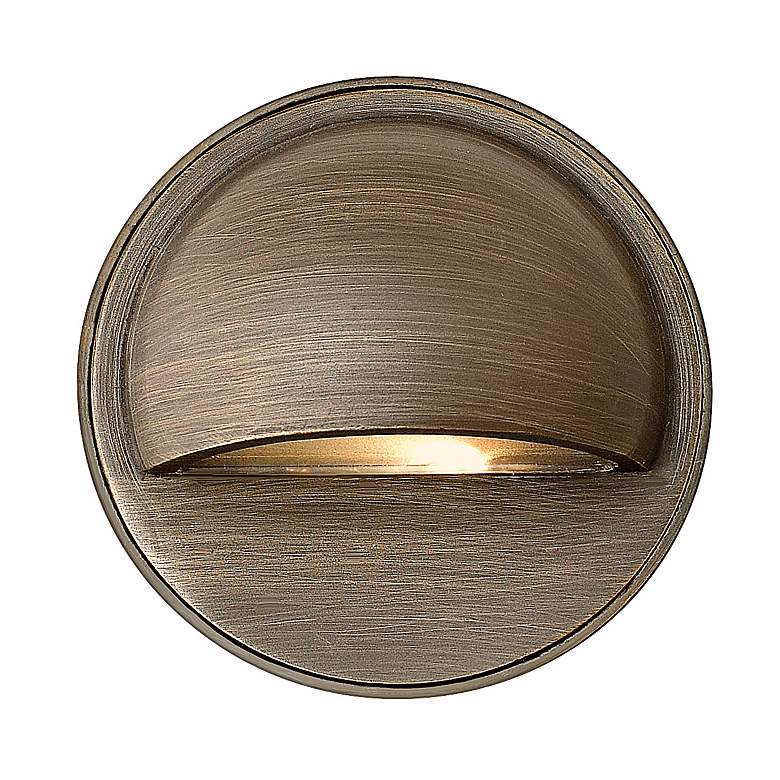 Image 1 Hardy Island Matte Bronze Halogen Step or Deck Light