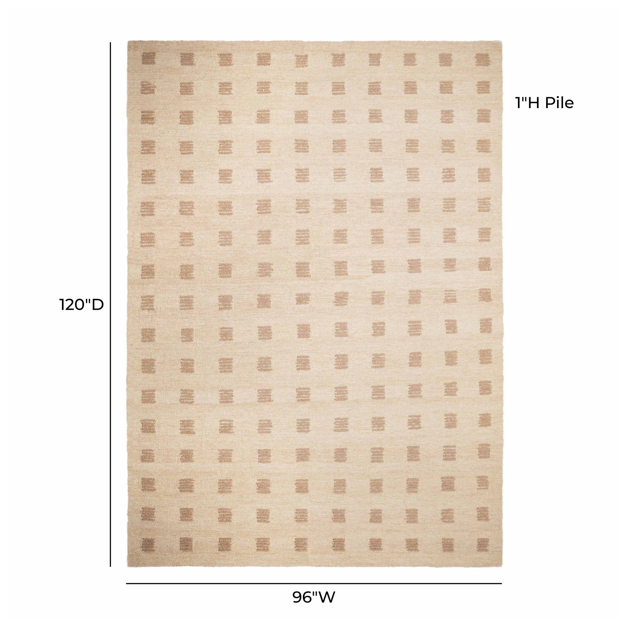 Image 2 Hari Natural Hand-Tufted Large 8' x 10' Floor Rug more views
