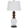 Harlan Metal Glass Table Lamp