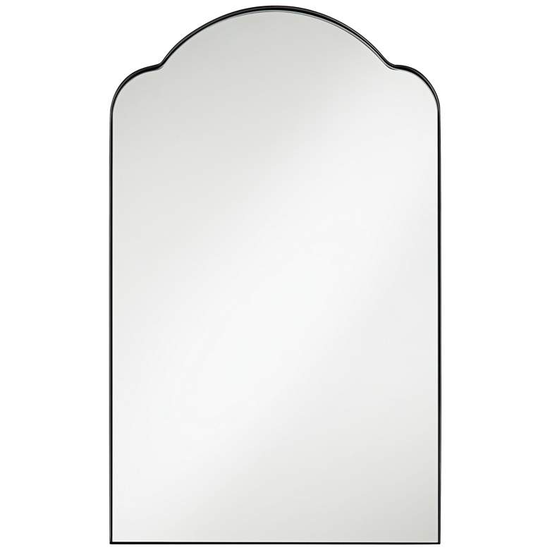 Image 2 Harlan Oil-Rubbed Bronze 22" x 36" Arch Top Wall Mirror