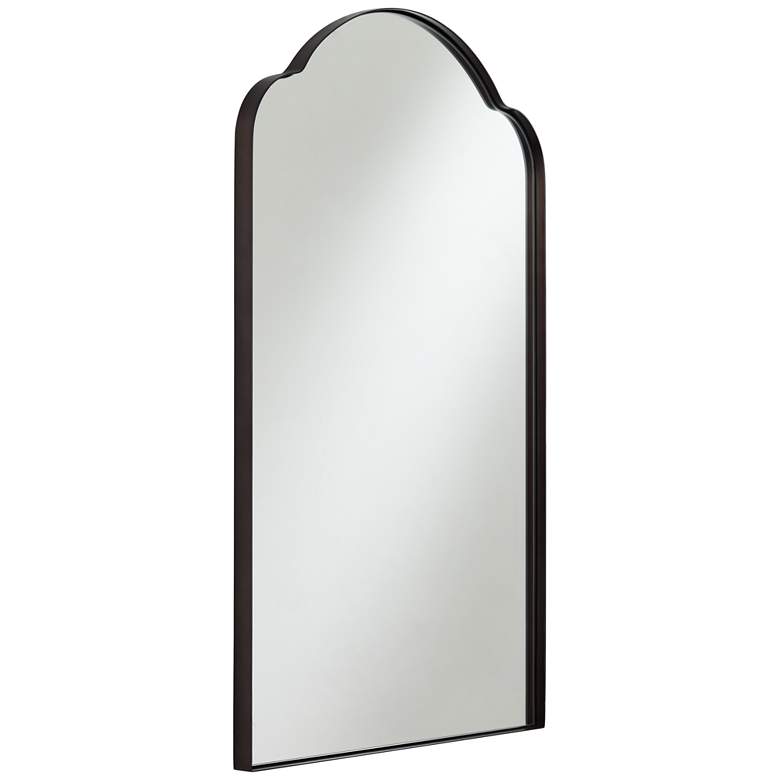 Image 5 Harlan Oil-Rubbed Bronze 22" x 36" Arch Top Wall Mirror more views