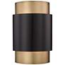 3_Harlech 12 3/4" High Bronze Rubbed Brass ADA Wall Sconce