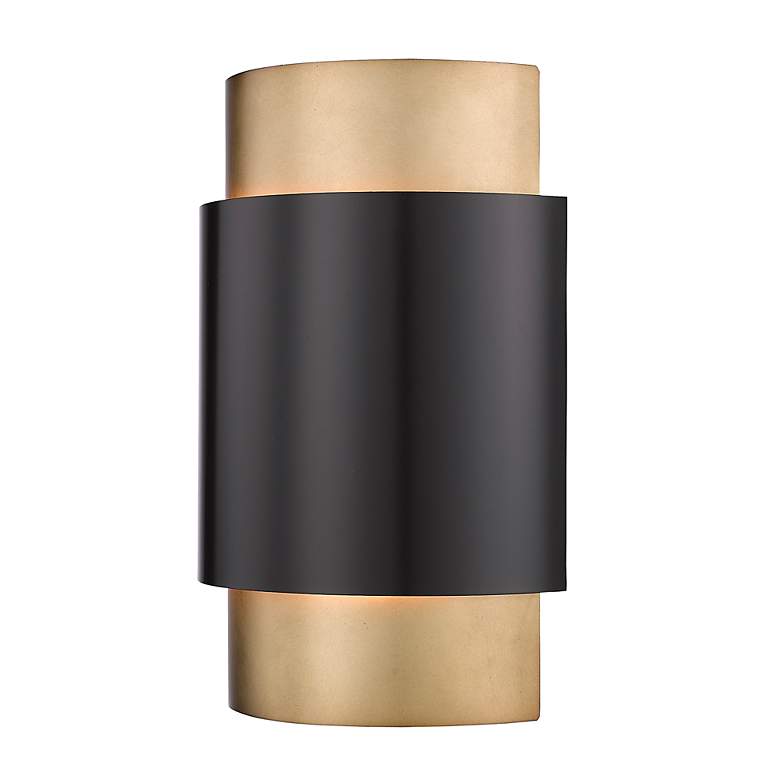 Image 6 Harlech 12 3/4" High Bronze Rubbed Brass ADA Wall Sconce more views