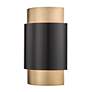 6_Harlech 12 3/4" High Bronze Rubbed Brass ADA Wall Sconce more views