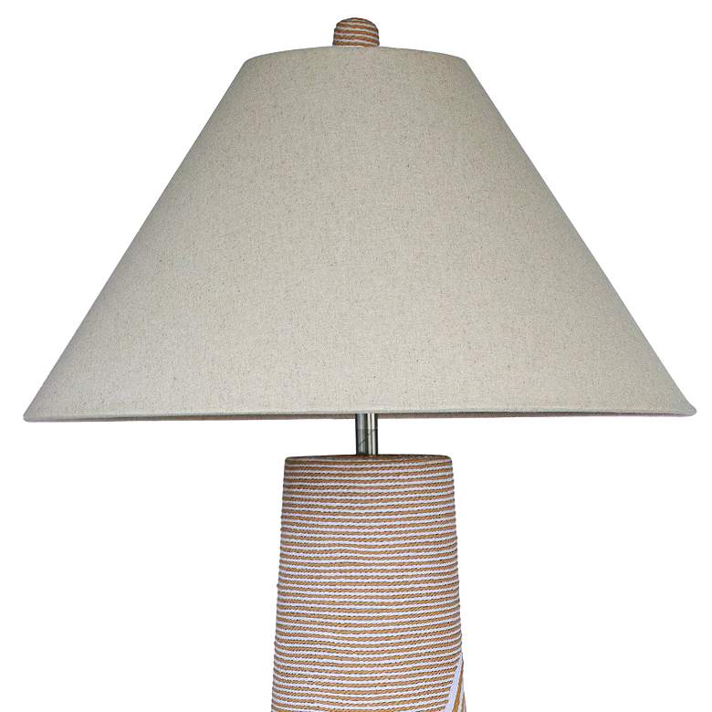 Image 2 Harlee Natural Woven Cord Floor Lamp more views