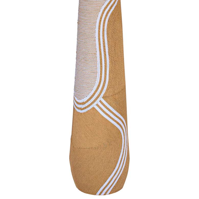 Image 3 Harlee Natural Woven Cord Floor Lamp more views
