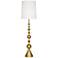 Harlequin Floor Lamp in Antique Brass by Jonathan Adler