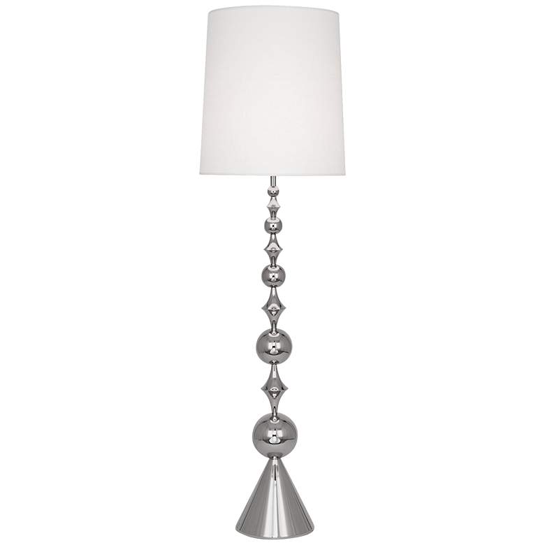 Image 1 Harlequin Floor Lamp in Polished Nickel by Jonathan Adler