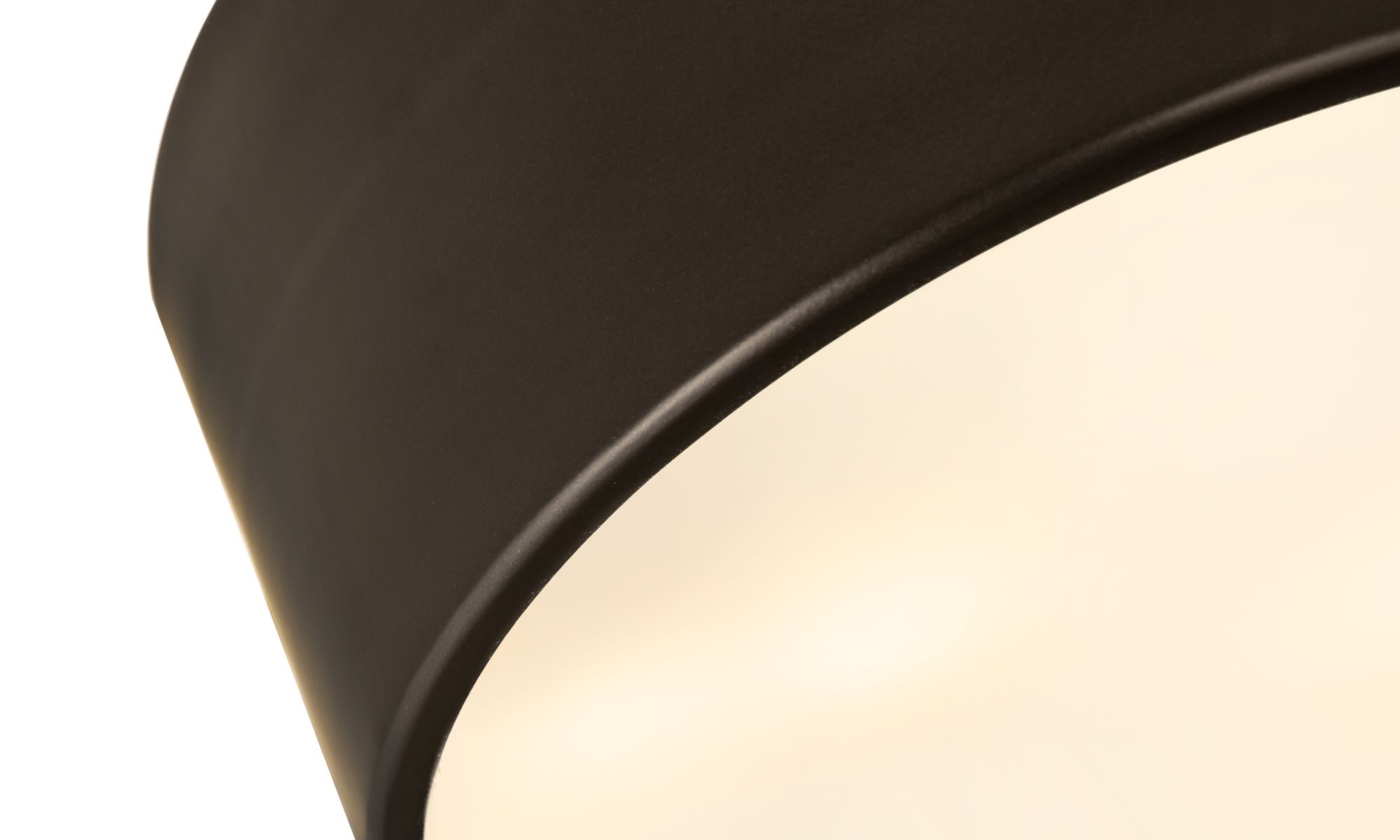 Harley 12" Wide Bronze Drum Ceiling Light in scene