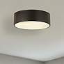 2_Harley 16" Wide Bronze Drum Ceiling Light