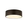 6_Harley 16" Wide Bronze Drum Ceiling Light more views