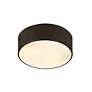 7_Harley 16" Wide Bronze Drum Ceiling Light more views