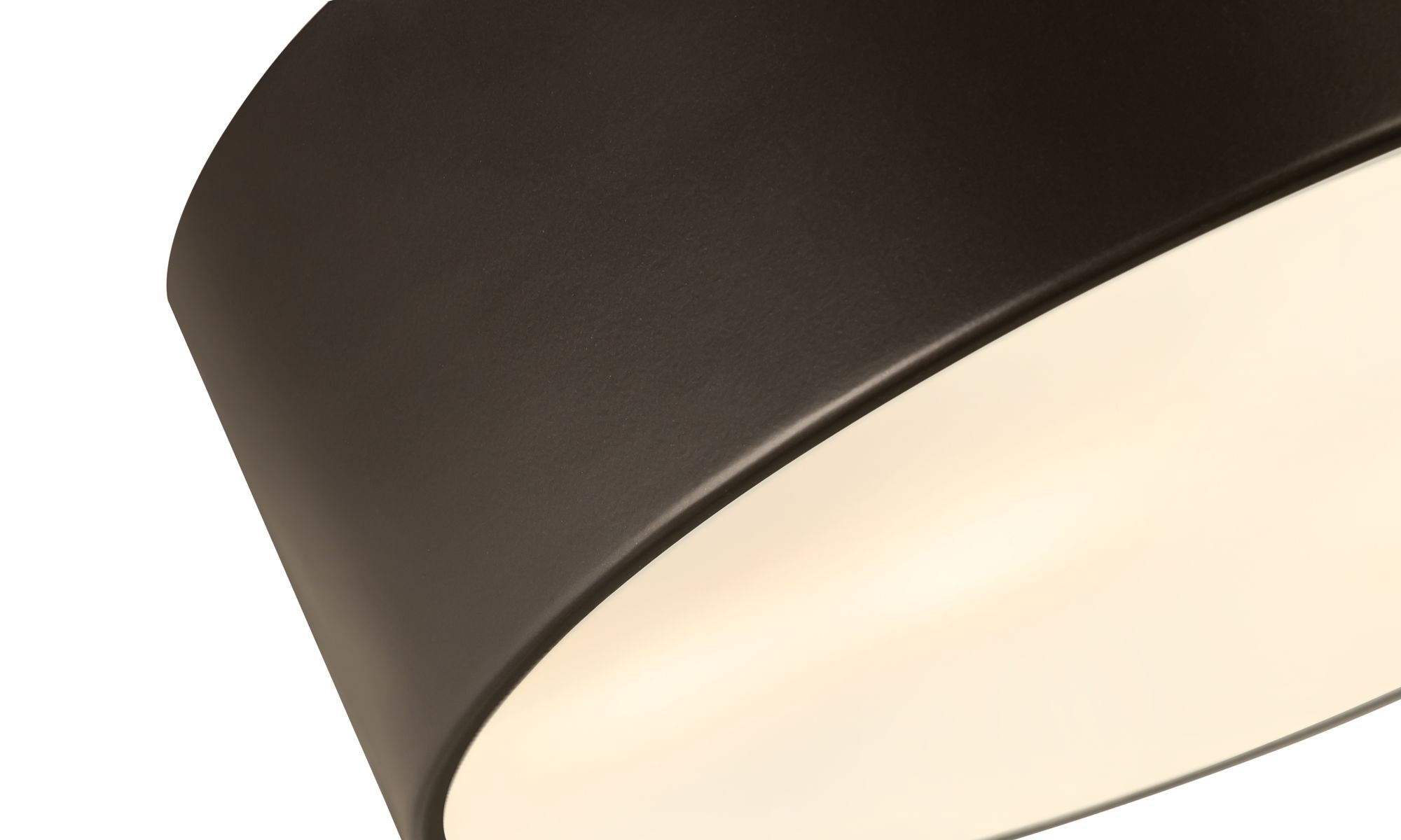 Harley 16" Wide Bronze Drum Ceiling Light in scene