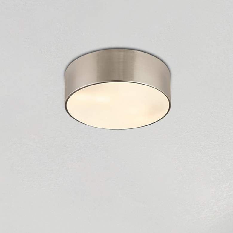 Image 2 Harley 16" Wide Brushed Nickel Ceiling Light