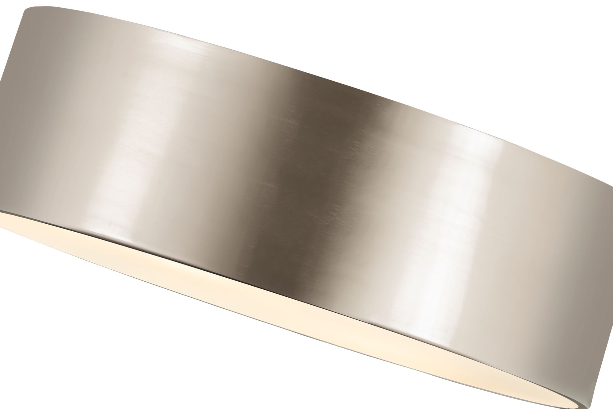 Harley 16" Wide Brushed Nickel Ceiling Light in scene