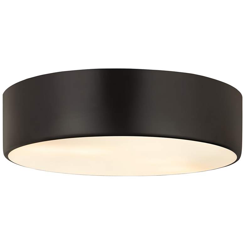Image 2 Harley 16" Wide Matte Black Ceiling Light