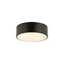 5_Harley 16" Wide Matte Black Ceiling Light more views