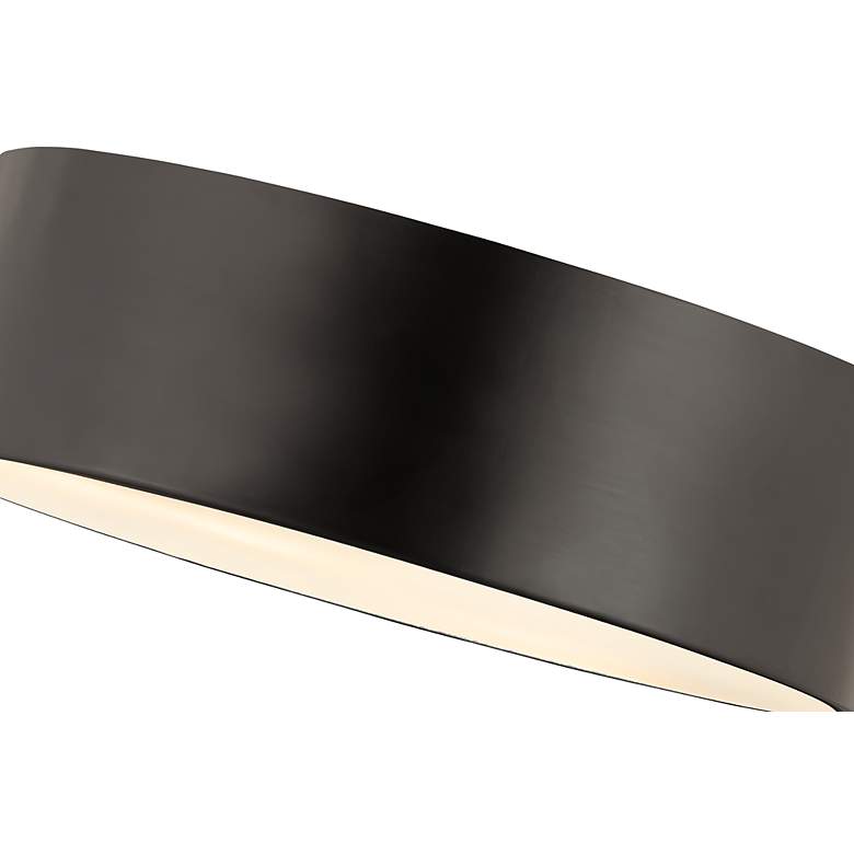 Image 7 Harley 16" Wide Matte Black Ceiling Light more views