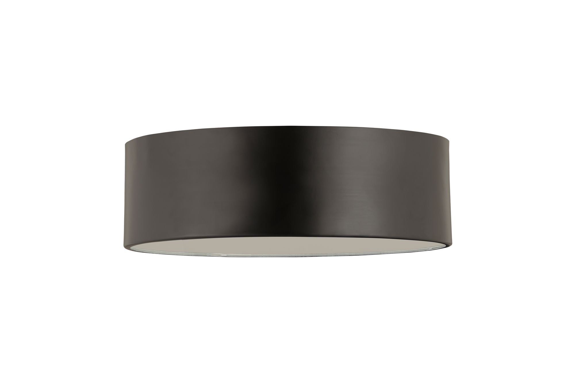Harley 16" Wide Matte Black Ceiling Light