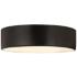 Harley 20" Wide Matte Black Drum Ceiling Light