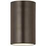 3_Harley 5" Wide Bronze Cylinder Ceiling Light