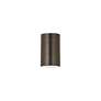 Harley 5" Wide Bronze Cylinder Ceiling Light in scene