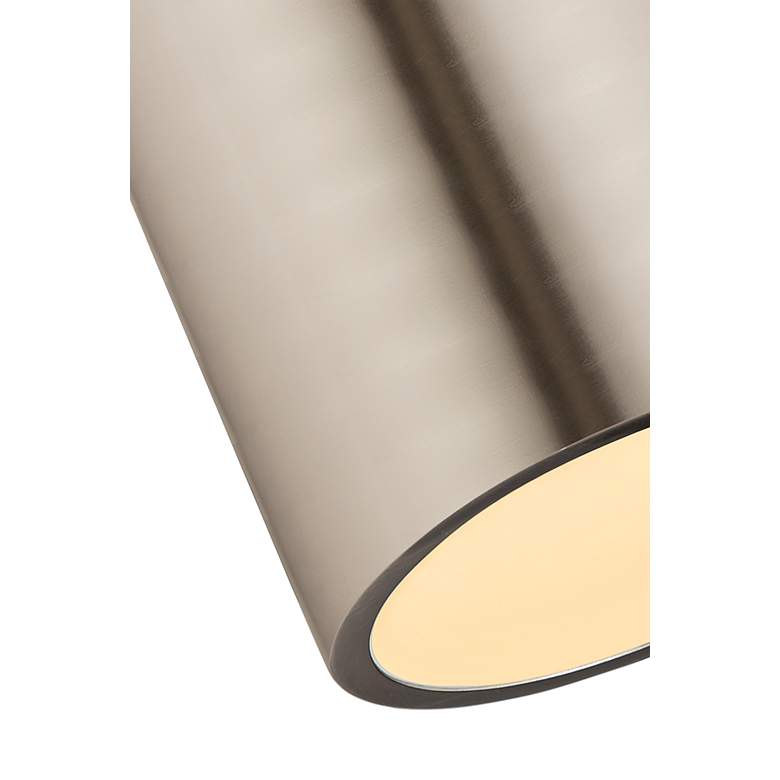 Image 7 Harley 5" Wide Brushed Nickel Ceiling Light more views