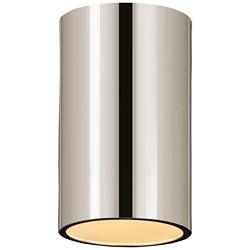 Harley 5" Wide Chrome Cylinder Ceiling Light