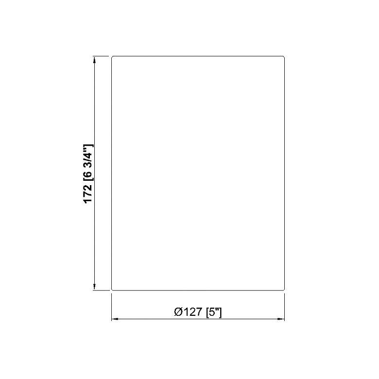 Image 7 Harley 5" Wide Matte Black Cylinder Ceiling Light more views