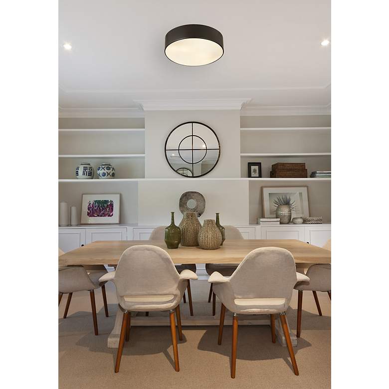 Image 3 Harley by Z-Lite Bronze 4 Light Flush Mount more views