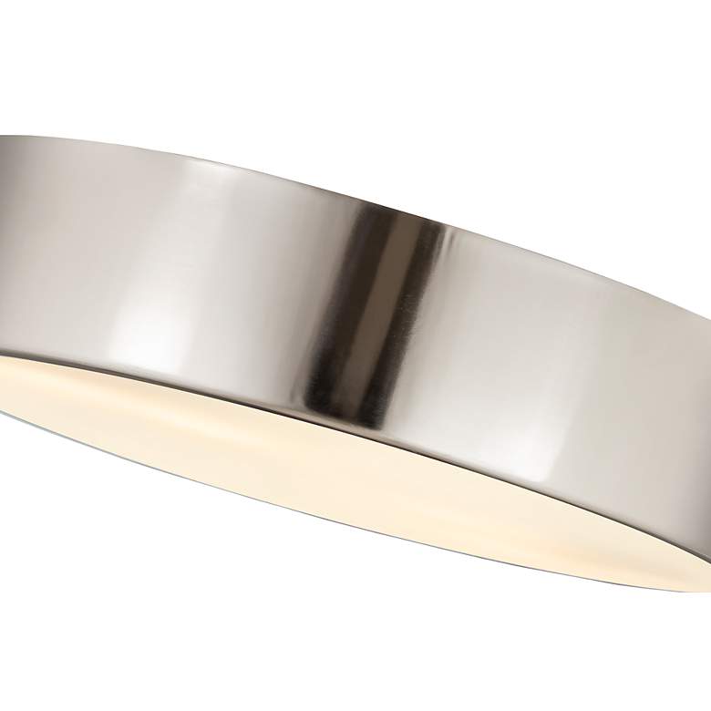 Image 7 Harley by Z-Lite Brushed Nickel 4 Light Flush Mount more views
