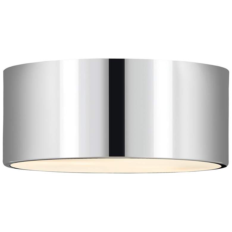 Image 1 Harley by Z-Lite Chrome 2 Light Flush Mount