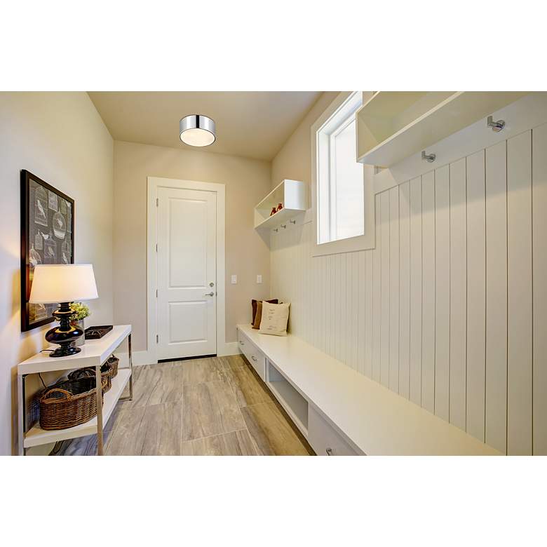 Image 3 Harley by Z-Lite Chrome 2 Light Flush Mount more views