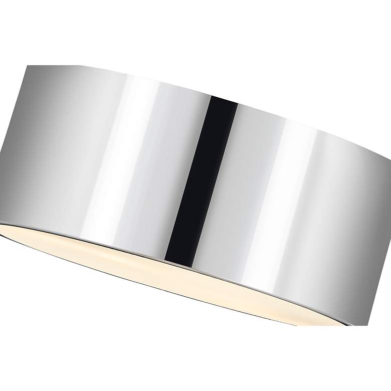 Image 7 Harley by Z-Lite Chrome 2 Light Flush Mount more views