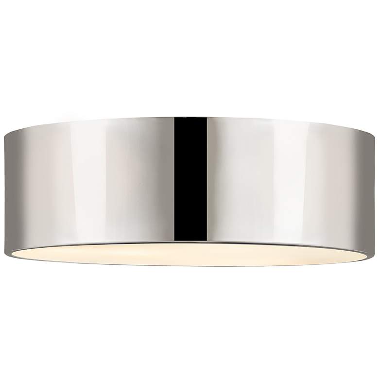 Image 3 Harley by Z-Lite Chrome 3 Light Flush Mount
