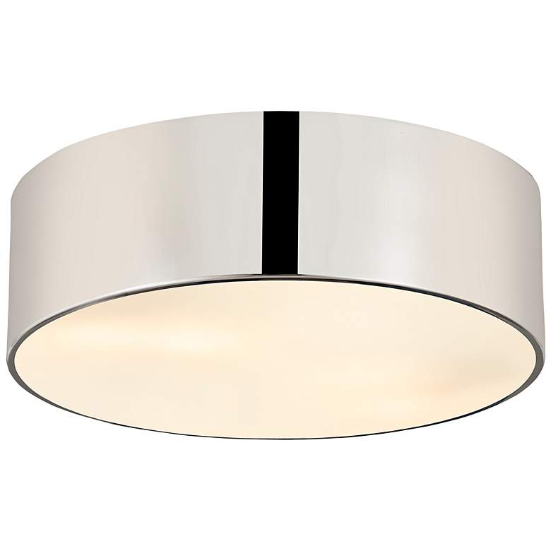 Image 5 Harley by Z-Lite Chrome 3 Light Flush Mount more views