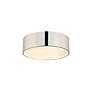 6_Harley by Z-Lite Chrome 3 Light Flush Mount more views