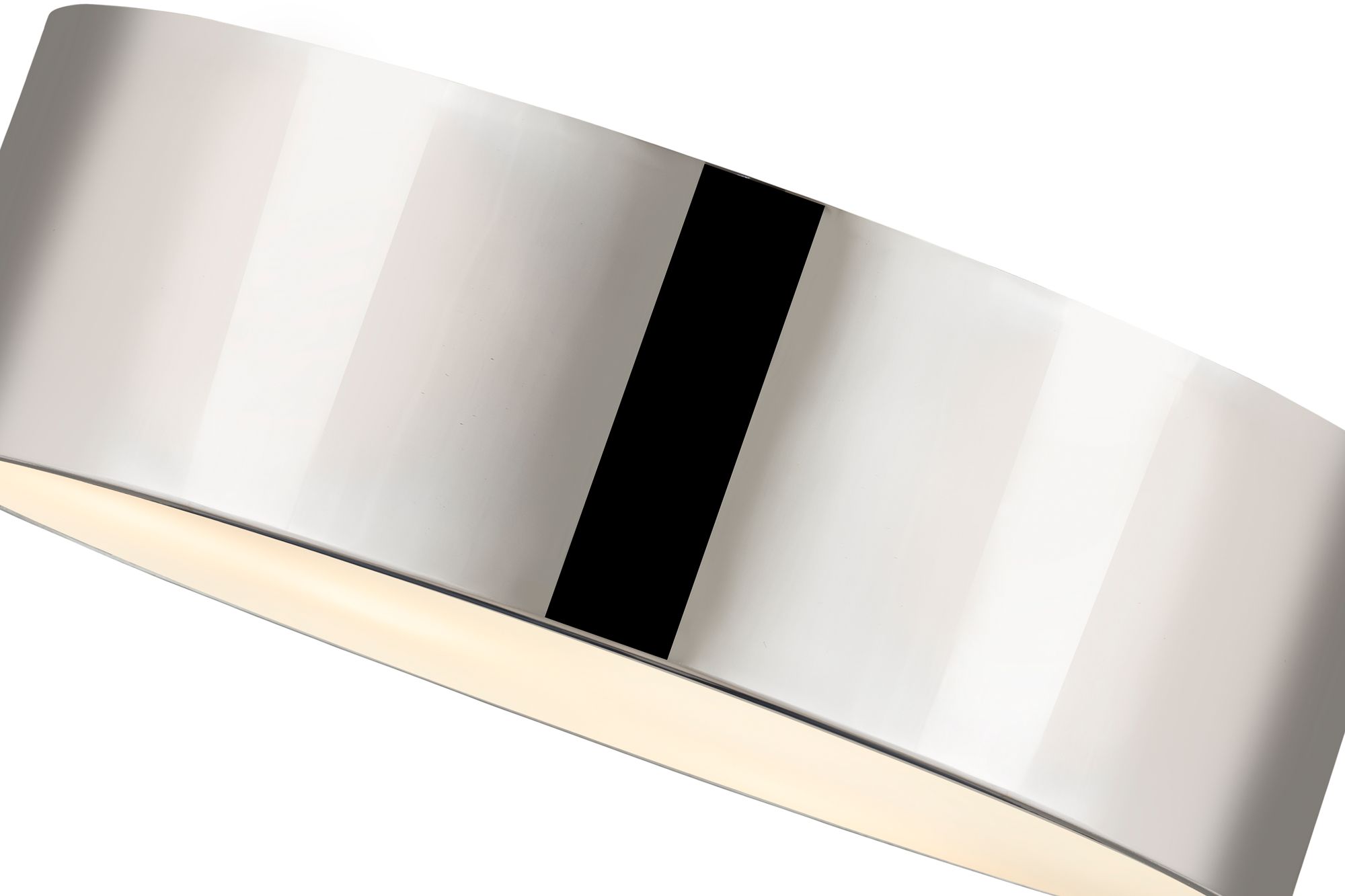 Harley by Z-Lite Chrome 3 Light Flush Mount in scene