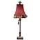 Harlow Gold Leaf Traditional Table Lamp