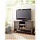 Harmon 60" Wide Weathered Gray 2-Door Farmhouse TV Stand