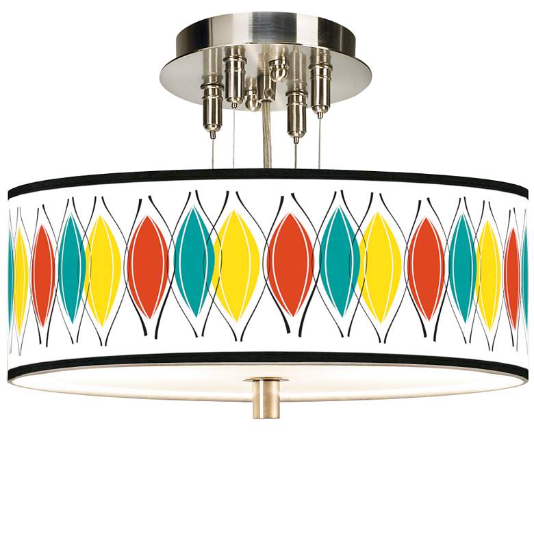 Image 1 Harmonium Giclee 14" Wide Ceiling Light